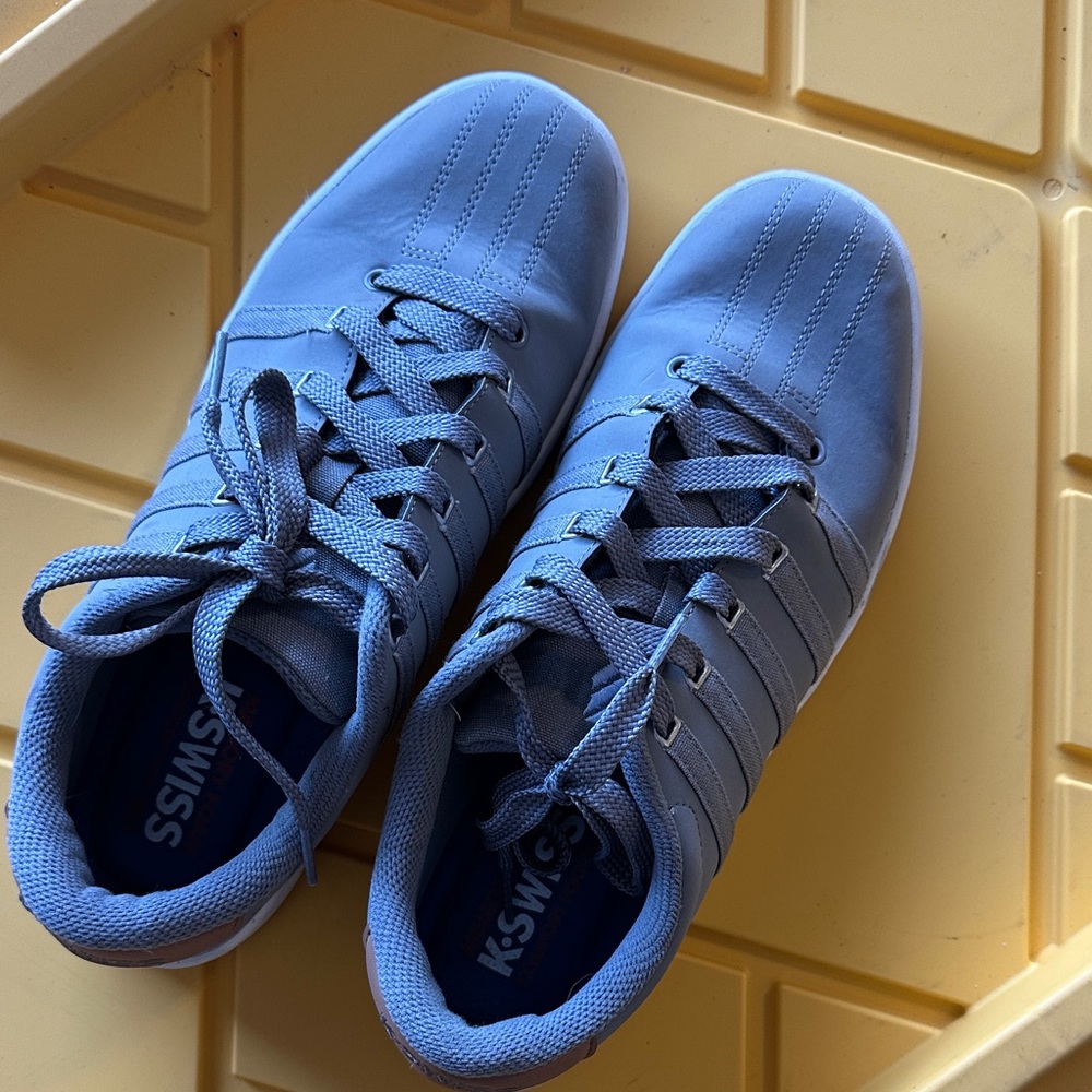 K-Swiss Light Blue Athletic Shoes